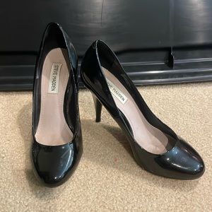 Black steve madden heels